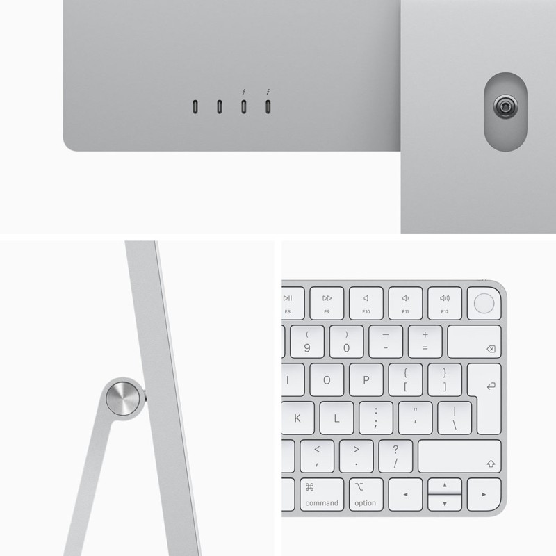 Моноблок Apple iMac 24" Retina 4.5K 256GB 8GPU Silver 2021