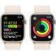 Смартгодинник Apple Watch Series 9 GPS 45mm Starlight Aluminium Case with Starlight Sport Loop